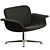  Knoll Swivel Lounge Chair Pair 3D model small image 1