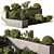 Outdoor Plant Box 631 3D model small image 2