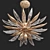 Dandelion Hope Flower Pendant Light 3D model small image 3