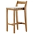 Modern ZANIA Chair: Stylish Design 3D model small image 3