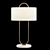 Modern Golden Marble Table Lamp 3D model small image 4