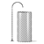 Sleek Fontana Freestanding Washbasin 3D model small image 4