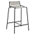 Modern Sleek Noel Counter Chair 3D model small image 1