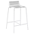 Modern Sleek Noel Counter Chair 3D model small image 3