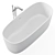 Elegant Disenia Oval Freestanding Bathtub 3D model small image 2