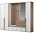 Modular Hallway Storage Cabinet 3D model small image 2