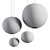 Pura Pendant Lights Set by Lumalano 3D model small image 5