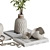 Elegant Decor Set with 60 Pieces 3D model small image 4
