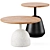 Saura Coffee Table by La Forma 3D model small image 1