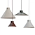 Modern Muuto Pendant Lamps Set 3D model small image 1