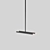 BaseLume Six Minimalist Steel Lamp 3D model small image 3