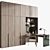 Modern Workspace Set 3D model small image 2