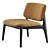 Modern Curve Armchair 3D Model 3D model small image 4