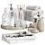Luxury Bathroom Accessories Set - 3D Models 3D model small image 1
