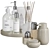 Luxury Bathroom Accessories Set - 3D Models 3D model small image 2
