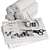 Luxury Bathroom Accessories Set - 3D Models 3D model small image 3