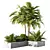Outdoor Greenery Set - XL 3D model small image 1