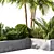 Outdoor Greenery Set - XL 3D model small image 4