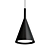 Elegant Metal Pendant Lamp Gordon 3D model small image 1