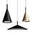 Elegant Metal Pendant Lamp Gordon 3D model small image 2