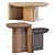 WeWood Re-Form Coffee Side Tables 3D model small image 1