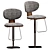 Elegant Bonaldo Olos Stool 3D model small image 1