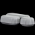 Stylish Pouf Bensen Ottoman 3D model small image 5