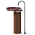 Modern Designer Washbasin by Victor Vasilev 3D model small image 1