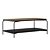 Genua Coffee Table in Black 3D model small image 8