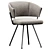 Minimalist Upholstered Chair Bahia 3D model small image 3