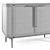 Modern 3D Plano Credenza Furniture 3D model small image 3