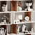 Decorative Shelving Set 3D Model 3D model small image 4