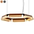 Contemporary 40W Pendant Light 3D model small image 1