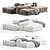 Modern Pixel Sofa Design 3D 3D model small image 4