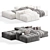 Modern Pixel Sofa Design 3D 3D model small image 5