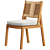 Roc Outdoor Dining Set 3D model small image 7
