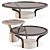 Forest-Inspired Trio Tables Set 3D model small image 5