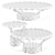 Forest-Inspired Trio Tables Set 3D model small image 6