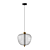 Ravi Glass Pendant Light Fixture 3D model small image 3