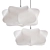 Sleek Cirrus Pendant Light 3D model small image 1