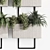 High-Quality Indoor Hanging Plant Set 3D model small image 4