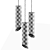 Rotatable Pendant Lamp Fixture 3D model small image 4