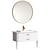 STWORKI Luna 100 White Vanity 3D model small image 1