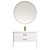 STWORKI Luna 100 White Vanity 3D model small image 2