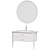 STWORKI Luna 100 White Vanity 3D model small image 4