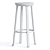  Industrial Solid Wood Bar Stool 3D model small image 3