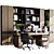 Executive Office Desk "Boss 46 3D model small image 1