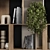 Modular Bookcase Cabinet Shelves 3D 3D model small image 3