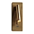 Sleek White Pendant Wall Lamps 3D model small image 2