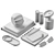 NG21 Decor Set | 3dsmax 16 3D model small image 6